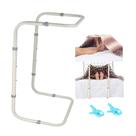 Elevador de cobertor Zelen ajustável de 66-86 cm de aço para pós-cirurgia