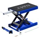 Elevador de motocicleta Orion Motor Tech 500 kg Scissor Jack Blue