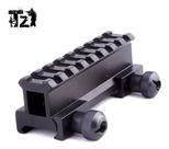 Elevador Mount 20mm Scope Red Dot Para Esportes de Ação