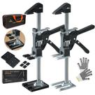 Elevadores de móveis Enrykuo Arm Jack, pacote com 2 unidades em aço inoxidável