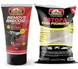 Elimina riscos automotivo tira riscos 150g proauto + estopa
