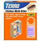 Eliminador de Traças para Roupas Terro T2903, 3 Unidades, Sem Odor