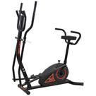 Elíptico Double Training 2x1 Monitor 5 Funções Poli Sports