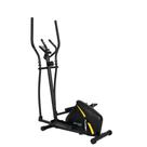Elíptico Magnético Residencial com 8 Níveis de Resistência Max E Preto e Amarelo - Dream Fitness