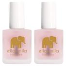 ella+mila "First Aid Kiss" Fortalecedor e Tratamento para Crescimento das Unhas - Solução Reparadora para Unhas Finas, Quebradiças e Danificadas - Endurecedor de Unhas com Vitamina E (Kit com 2)