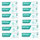 Elmex Creme Dental Sensitive Dentes Sensiveis 75g Kit C/12