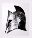 Elmo Capacete 300 Gladiador Medieval Romano Fantasia