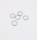 Elo Redondo de 12mm para Chaveiro (100pçs) Cod1145 Elo Redondo de 12mm para Chaveiro (100pçs) Cod1145