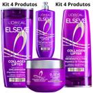 Elseve Collagen Lifter Kit Hidratação Completa 4 Produtos Elseve Collagen Lifter Kit Hidratação Completa 4 Produtos