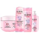 Elseve Glycolic Gloss Kit - Shampoo + Condicionador + Creme de Tratamento + Creme Super Gloss