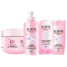 Elseve Glycolic Gloss Kit - Shampoo + Condicionador + Creme Super Gloss + Creme de Tratamento