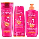 Elseve Liso dos Sonhos Kit - Creme para Pentear + Shampoo + Condicionador
