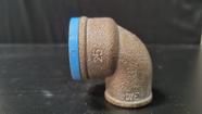 Eluma cotovelo elumaplast bronze 25 x 3/4