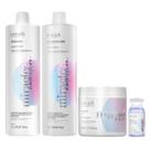 Emáh Miracle Nutrition - Shampoo 1L + Condicionador 1L + Máscara 500g + Ampola 13ml