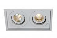Emb. 2x50W c/ Frame Basculante 360º Alumínio BC 50W