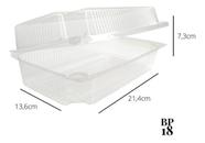 Embalagem Bp18 Doce Retangular Pote Bipack Com 50 Uni Full T