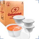 Embalagem Branca Pote Para Molhos Delivery G-695 Cx 700und