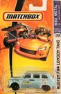 *Embalagem danificada* Matchbox - Austin FX4 London Taxi