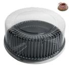 Embalagem G32 para Bolos Tortas Redonda Base Preta. Caixa com 25 Unidades