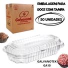 Embalagem GA10 GALVANOTEK 50 unidades 800ml Doce, Salgados