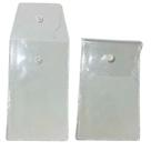 Embalagem Multiuso PVC Cristal com Botão 9x15cm Kit 20unds
