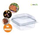 Embalagem p/ Bolo - Doce Quadrado Articulado STARPACK C/100