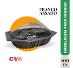 Embalagem P/ Frango Assado Resistente Térmica Cx C100 Full