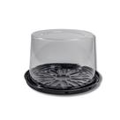 Embalagem para 750g G32CT Preta com Tampa Galvanotek com 50 unidades