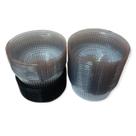 Embalagem para 750g G32MM Preta com Tampa Média Galvanotek com 50 unidades