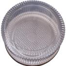 Embalagem para Bolos Tortas Pequenas Tampa Alta Base Branca PF 50. Caixa com 50 Unidades Embalagem para Bolos Tortas Pequenas Tampa Alta Base Branca PF 50. Caixa com 50 Unidades