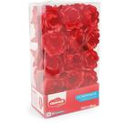 Embalagem para doces forminha flora vermelho rubi - CROMUS