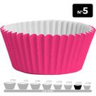 Embalagem para Doces Nº 5 Forminha Rosa - Pacote com 10 X 100 Unidades