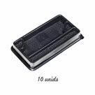 Embalagem para Sushi Combinado Hashi 01 com tampa 10 unds