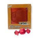 Embalagem para Trufa Vermelho 14,5x15,5cm Carber c/100 un