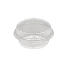 Embalagem Plástica G645 Galvanotek Mini Doce Redonda Transparente 300 Un. Brigadeiro Gourmet, Doces