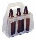 Embalagem Plástica Pack Para 3 Garrafas De Cerveja 600ml: 50 Unidades Embalagem Plástica Pack Para 3 Garrafas De Cerveja 600ml: 50 Unidades