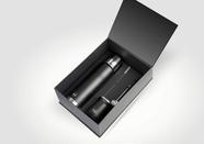 EMBALAGEM PREMIUM PARA PRESENTE - KIT Mate - Térmica 1L Rig + Cuia Ximba + Bomba - Black