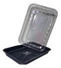 Embalagem Retangular Alta Para Freezer Bp03 C/ Tampa 25 Uni