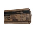 Embalagem Retangular Articulada para 12 Doces F12 Fibraform com 100 unidades