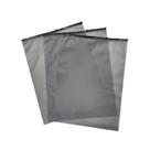 Embalagem Saco Zip Lock 32x44 100un Eccomerce Roupa Acessório Cor:Cinza-escuroDesenho:Liso