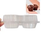 Embalagem Sanpack S29 para Dois Doces Cupcacke. Caixa com 100 Unidaes
