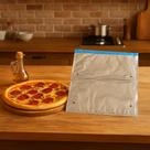 Embalagem Térmica Envelope Lisa Para Pizza 44x44 cm - 250 Unidades