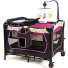 Embale e jogue Baby Joy Bedside Sleeper com berço de 0 a 3 anos