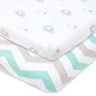 Embale e jogue Playard Sheets Cuddly Cubs para Graco, 4Moms, Chicco Embale e jogue Playard Sheets Cuddly Cubs para Graco, 4Moms, Chicco