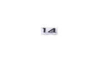 Emblema 1.4 Da Tampa Traseira Letra Quadrada Pecas Onix prisma agile meriva montana corsa