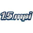 Emblema 1.5 Mpi Fd Azul Cromado Univesal Uno elba 147 tempra tipo siena strada Nk-130556a Emblema 1.5 Mpi Fd Azul Cromado Univesal Uno elba 147 tempra tipo siena strada Nk-130556a