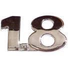 Emblema 1.8 Cromado Giii Opala Ate 1992 Nk-139611 Emblema 1.8 Cromado Giii Opala Ate 1992 Nk-139611