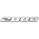 Emblema 2000 Escovado Vw 1997 Nk-139508