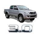 Emblema 3.0 Cromado Hilux 2005/2015