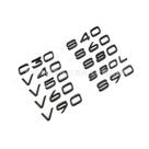 Emblema 3D Para Porta-Malas De Carro Volvo, Letras Em ABS Para C30 V40 V50 V60 V90 S40 S60 S80 S90